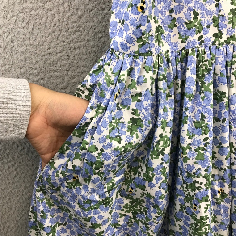 New Hearts and Found Floral Puff Sleeve Sweetheart Neckline Mini Dress XXL - Picture 4 of 13